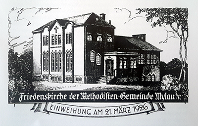 Kirche Mylau Grafik