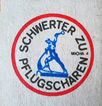 Logo auf Vlies von 1980