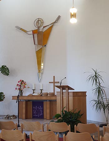 Eben-Ezer-Kirche Treuen Altar